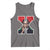 Malcolm X Black History Month Black Liberation Flag Tank Top