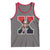 Malcolm X Black History Month Black Liberation Flag Tank Top