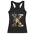 Malcolm X Racerback Tank Top Black History Leaders American Flag