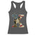 Malcolm X Racerback Tank Top Black History Leaders American Flag