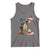 Malcolm X Tank Top Black History Leaders American Flag