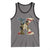 Malcolm X Tank Top Black History Leaders American Flag