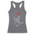 Funny Valentine's Day I Love You Hand Sign ASL Heart Racerback Tank Top