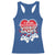 Funny Valentine's Day Gaming Racerback Tank Top V Is For Video Games Big Heart