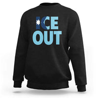 Minnesota Ice Out Sweatshirt MN State Anti Ice Movement Protest Statement