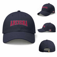 Arizona Sports Fan Vintage Bold Throwback AZ State Baseball Cap