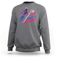 Kids space sweatshirt, dark heather gray, astronaut “To 1st Grade and Beyond” chest graphic