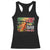 Steppin' Into Black History Month Racerback Tank Top African American Month Proud Melanin