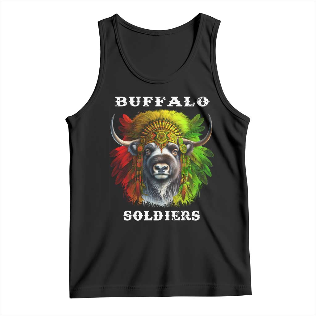 Buffalo Soldiers Tank Top African American Heros Black History Month