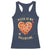 Funny Pizza Is My Valentine Racerback Tank Top Valentine's Day Heart Pepperoni Slice