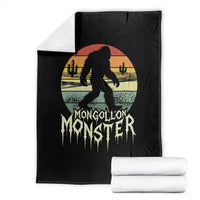 Mysterious Mogollon Monster Throw Blanket Arizona Wilderness Enigma