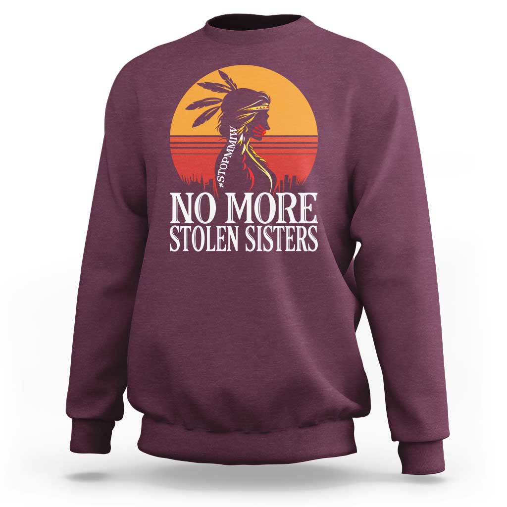 MMIW Awareness Sweatshirt No More Stolen Sisters Native American Gift