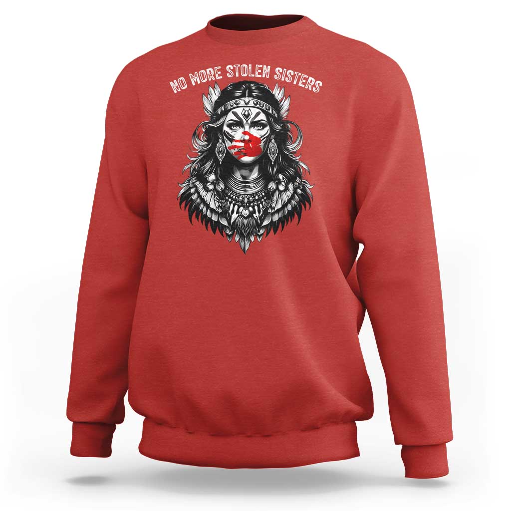 MMIW Awareness Support Sweatshirt No More Stolen Sisters