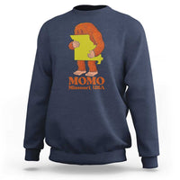 Missouri Cryptid Local Legend Sweatshirt Momo The Monster Lover Graphic