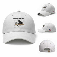 Funny Physics Cat Meme Baseball Cap What Cats Really Think