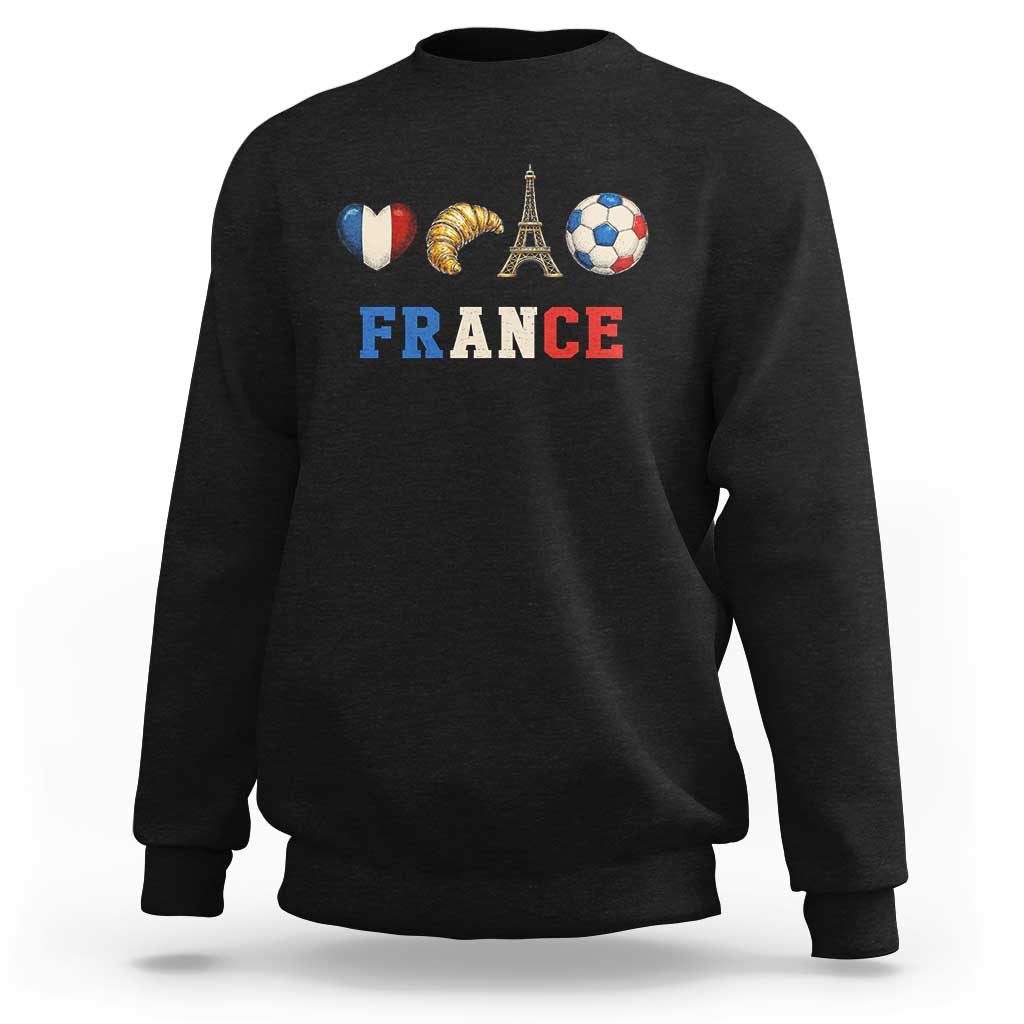 French Football Fan Sweatshirt France Soccer Game Day Gift