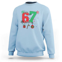 Funny Six Seven Meme Trendy TikTok Sweatshirt Christmas Gift - undefined