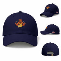 Football Rival Gift Baseball Cap Funny Br Eating CHZ