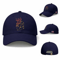 BR Eating CHZ Baseball Cap Funny Football Rival Gift