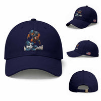 Fierce Br Defeating Lio Baseball Cap Gift For Football Lovers