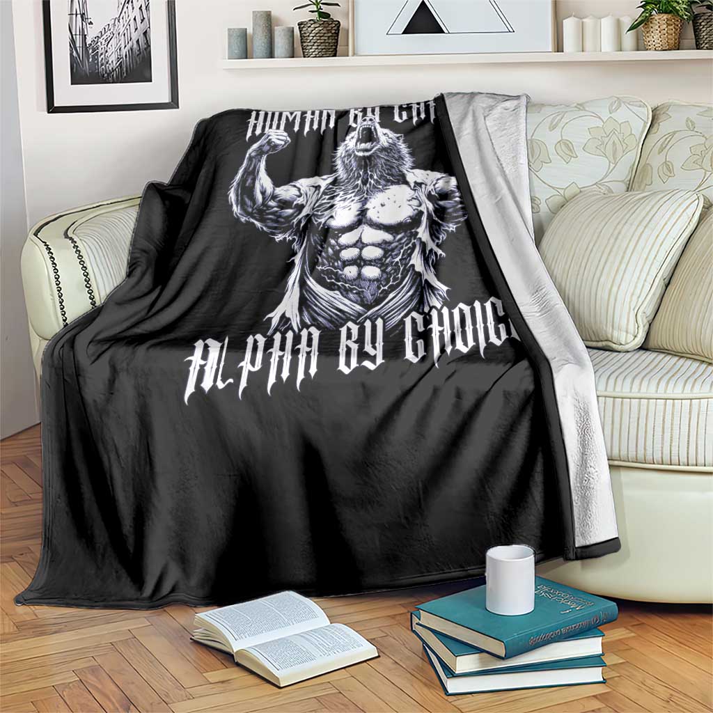 Funny Cringe Werewolf Memes Throw Blanket Human By Chance Alpha By Choice