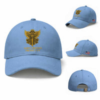 Vintage Catholic Saint Michael Protect Us Baseball Cap Religious Gift