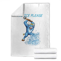 No Ice Please Throw Blanket Funny Babe The Blue Ox Minnesota Folklore