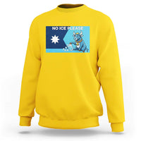 Funny Political Folklore Babe The Blue Ox Sweatshirt No Ice Please