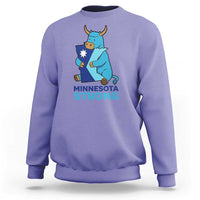 Minnesota Strong Sweatshirt Blue Ox Midwest Folklore Heritage