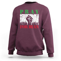 Pray For Iran Sweatshirt Support Iranian People Peace