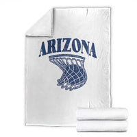 Arizona State Hoops Fan Gift Throw Blanket Basketball Lover