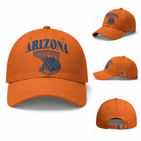 Arizona State Hoops Fan Gift Baseball Cap Basketball Lover