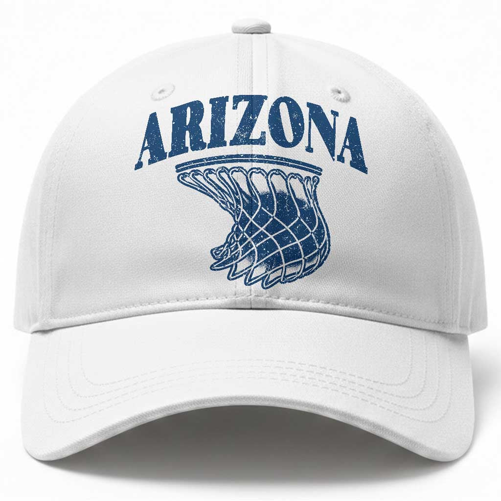Arizona State Hoops Fan Gift Baseball Cap Basketball Lover