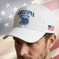 Arizona State Hoops Fan Gift Baseball Cap Basketball Lover