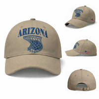Arizona State Hoops Fan Gift Baseball Cap Basketball Lover