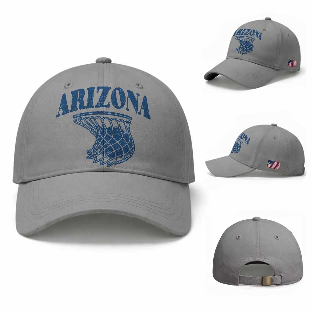 Arizona State Hoops Fan Gift Baseball Cap Basketball Lover