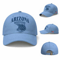 Arizona State Hoops Fan Gift Baseball Cap Basketball Lover