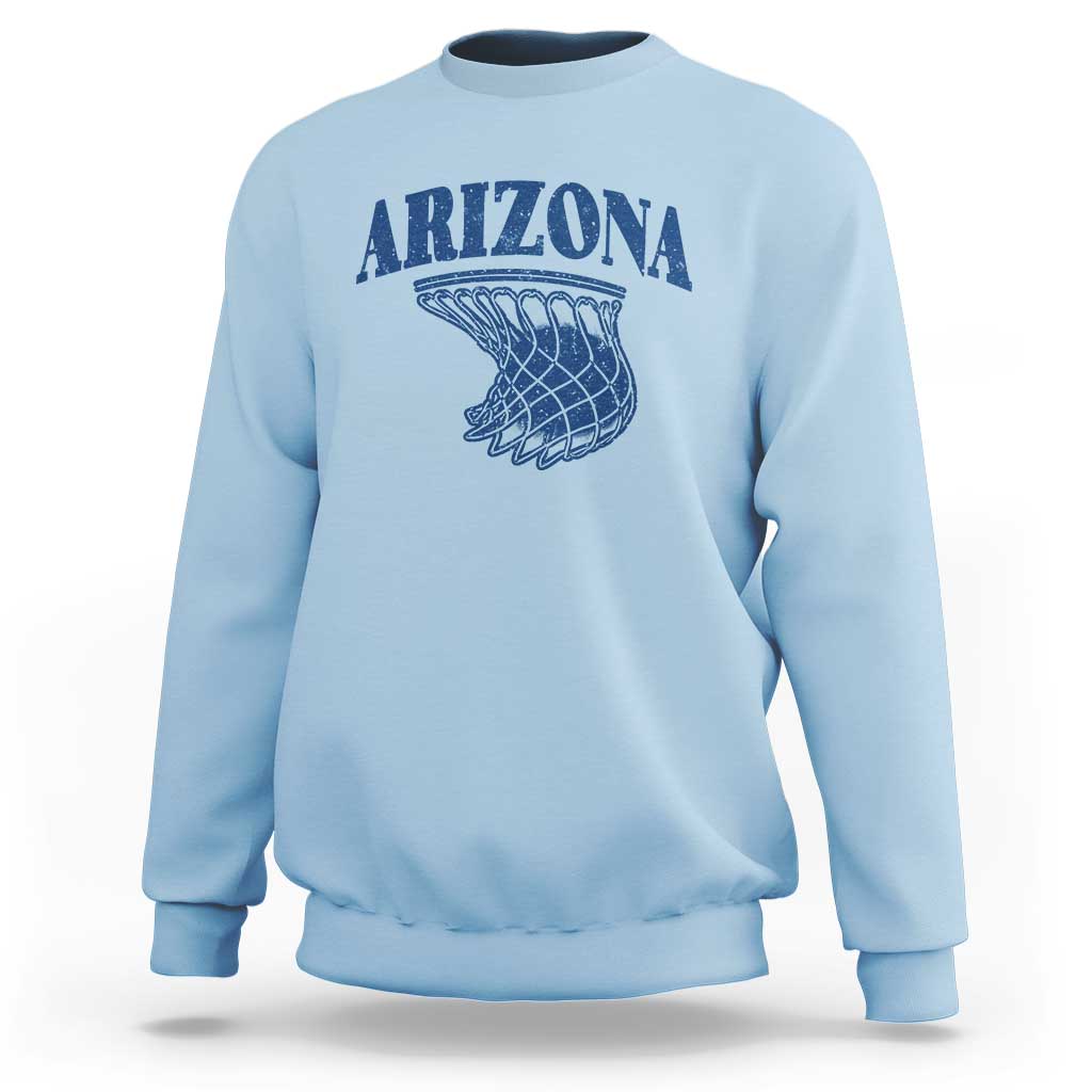 Arizona State Hoops Fan Gift Sweatshirt Basketball Lover