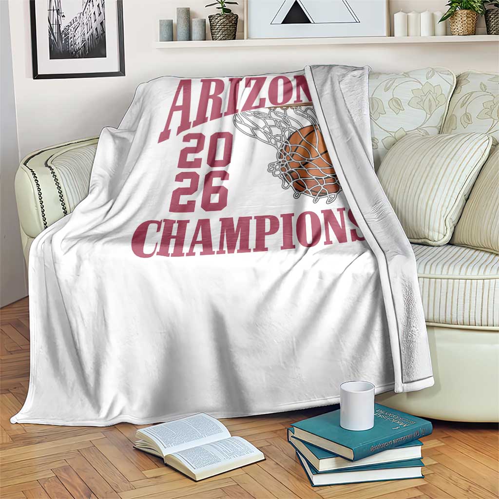 Arizona Champions Throw Blanket Gift For Basketball Fan