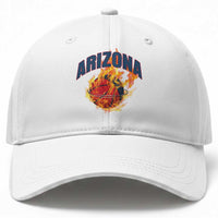 Arizona State Pride Baseball Cap Flaming Basketball Coach Gift