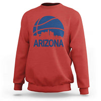 Arizona Skyline Pride Sweatshirt Gift For Basketball Fan