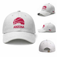 Arizona Skyline State Pride Baseball Cap Modern Urban Hoops Basketball