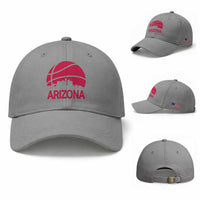Arizona Skyline State Pride Baseball Cap Modern Urban Hoops Basketball