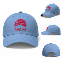 Arizona Skyline State Pride Baseball Cap Modern Urban Hoops Basketball