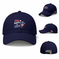 American Flag Popsicle Baseball Cap Red White And Cool