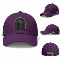 Christian Knight Templar Crusader Baseball Cap The Devil Saw Me With My Head Down And Thought He'd Won