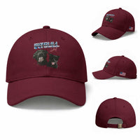 Pitbull Dad Baseball Cap Funny Gift For Pitbull Lover