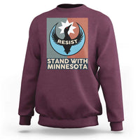 Stand With Minnesota Sweatshirt Common Loon Pride Support