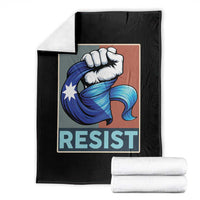 Minnesota Resist Ice Out Throw Blanket MM Support Gift
