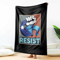 Minnesota Resist Ice Out Throw Blanket MM Support Gift